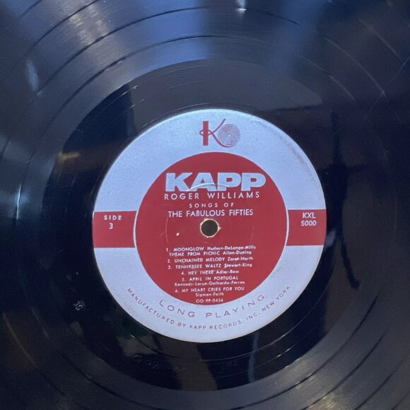 Songs Of The Fabulous Fifties (Vinyl, 1957, 2x LP) Kapp KXL 5000 Good+ Records - Picture 10 of 12